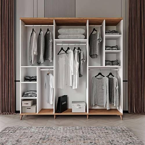 Seronay Mora 6 Kapakl� Gard�rop