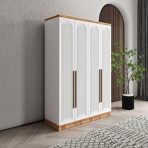 Seronay Rosela 4 Kapakl� Gard�rop