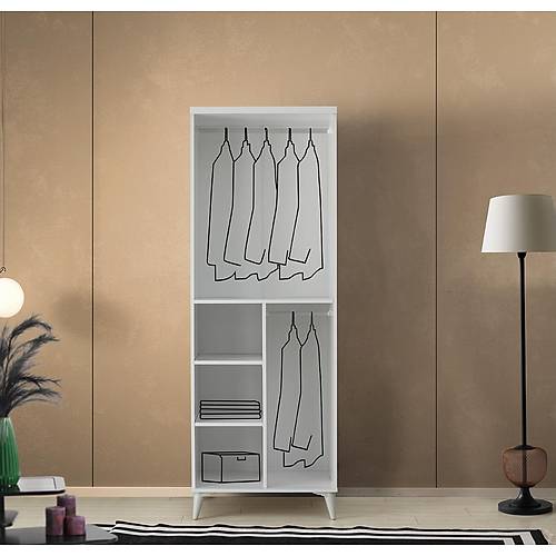 Seronay Lorin 2 Kapakl� Gard�rop