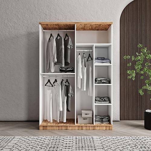 Seronay Rosela 4 Kapakl� Aynal� Gard�rop