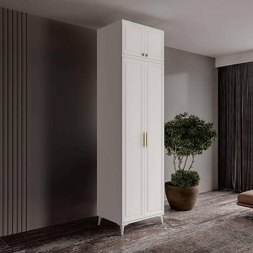 Seronay Milen Gold 2 Kapakl� Ayakl� Y�kl�kl� Gard�rop