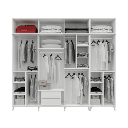 Seronay Milen Gold 8 Kapakl� Ayakl� Y�kl�kl� Gard�rop