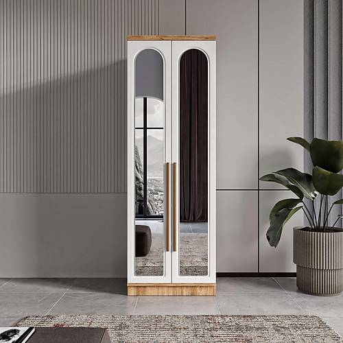 Seronay Floren 2 Kapakl� Aynal� Gard�rop