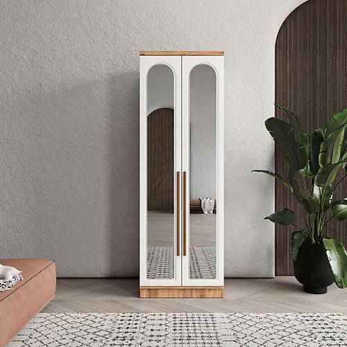 Seronay Rosela 2 Kapakl� Aynal� Gard�rop