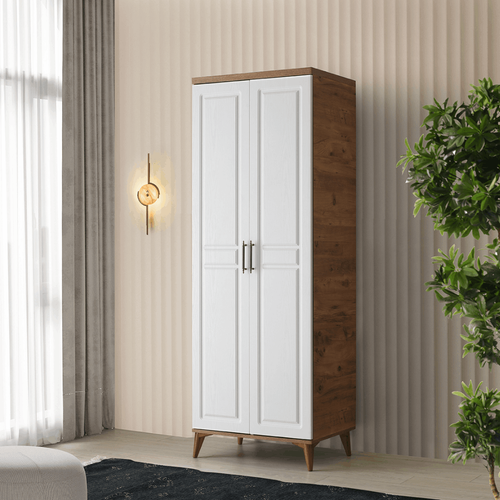 Seronay Lorin 2 Kapakl� Atlantik �am-Beyaz Gard�rop
