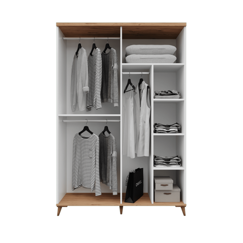 Seronay Mora 4 Kapakl� Aynal� Gard�rop