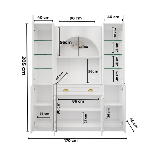 Seronay Armena Gold Maxi Kahve K��esi