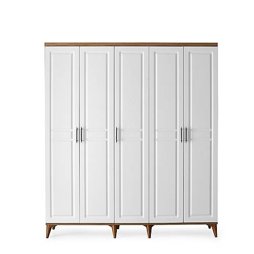 Seronay Lorin 5 Kapakl� Atlantik �am-Beyaz Gard�rop