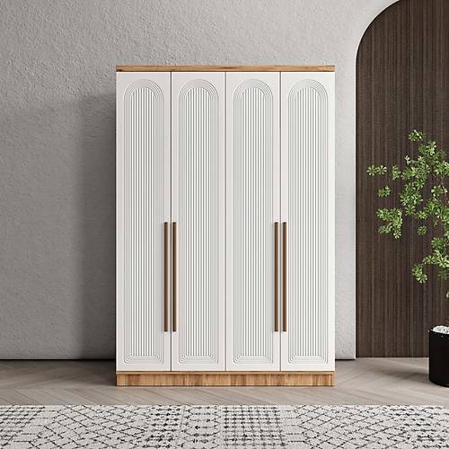 Seronay Rosela 4 Kapakl� Gard�rop