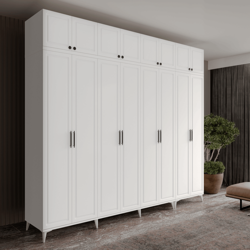 Seronay Milen 8 Kapakl� Ayakl� Y�kl�kl� Gard�rop