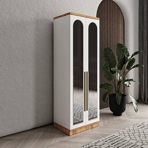 Seronay Rosela 2 Kapakl� Aynal� Gard�rop