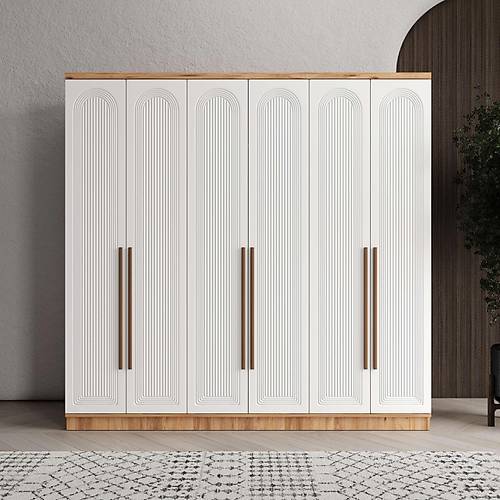 Seronay Rosela 6 Kapakl� Gard�rop