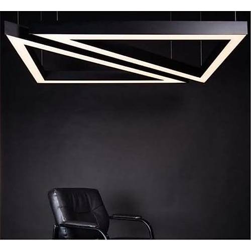120-120-120cm 115 Watt 16000 Lmen gen Linear Aydnlatma Beyaz ve Gn I