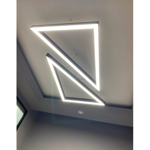 120-120-120cm 115 Watt 16000 Lmen gen Linear Aydnlatma Beyaz ve Gn I