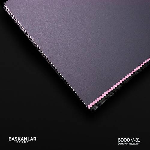 6000 V-31 Mat Polyester Stor Perde