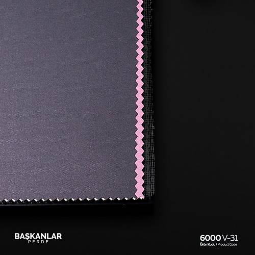 6000 V-31 Mat Polyester Stor Perde