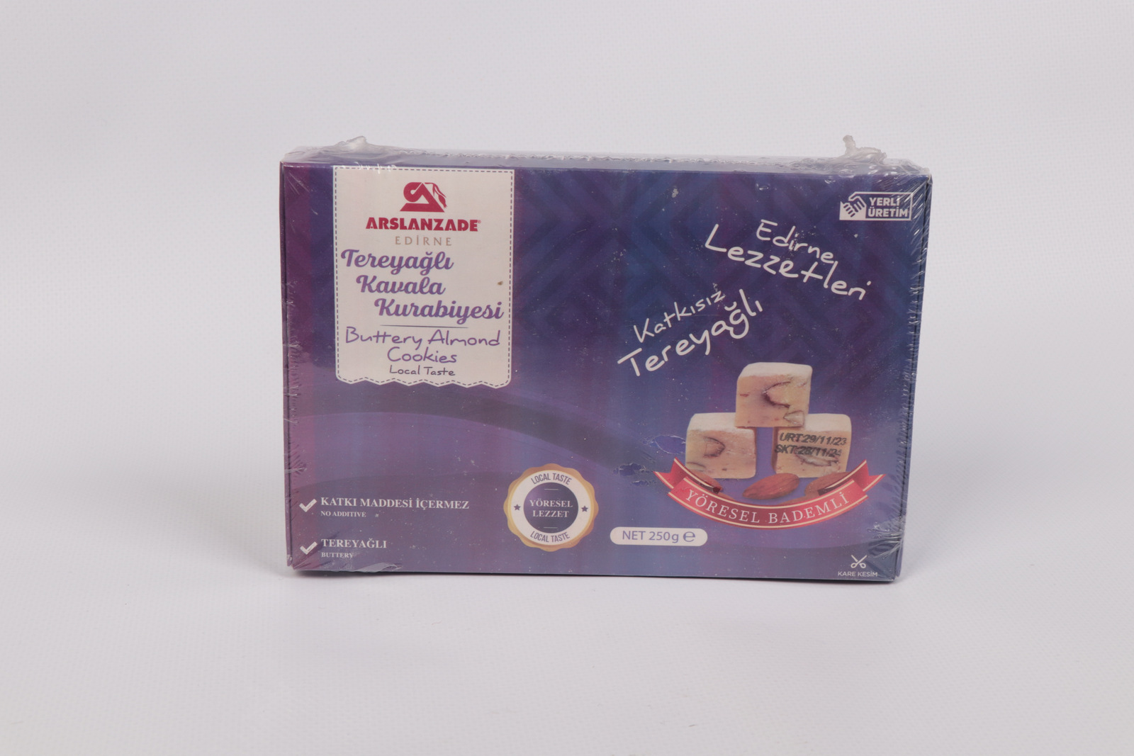 ARSLANZADE TEREYAĞLI KAVALA KURABİYESİ 250GR
