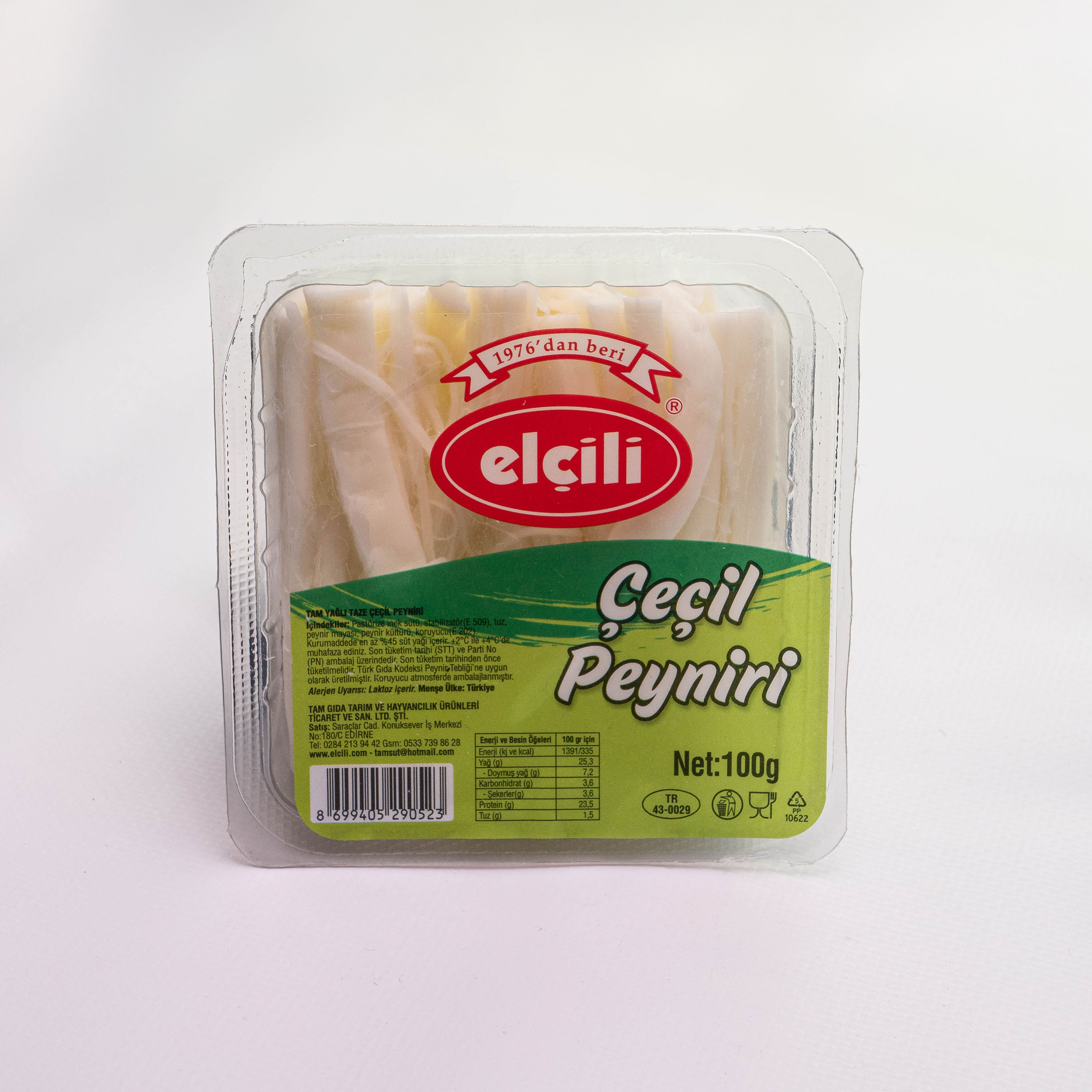ELÇİLİ ÇEÇİL PEYNİRİ 100GR
