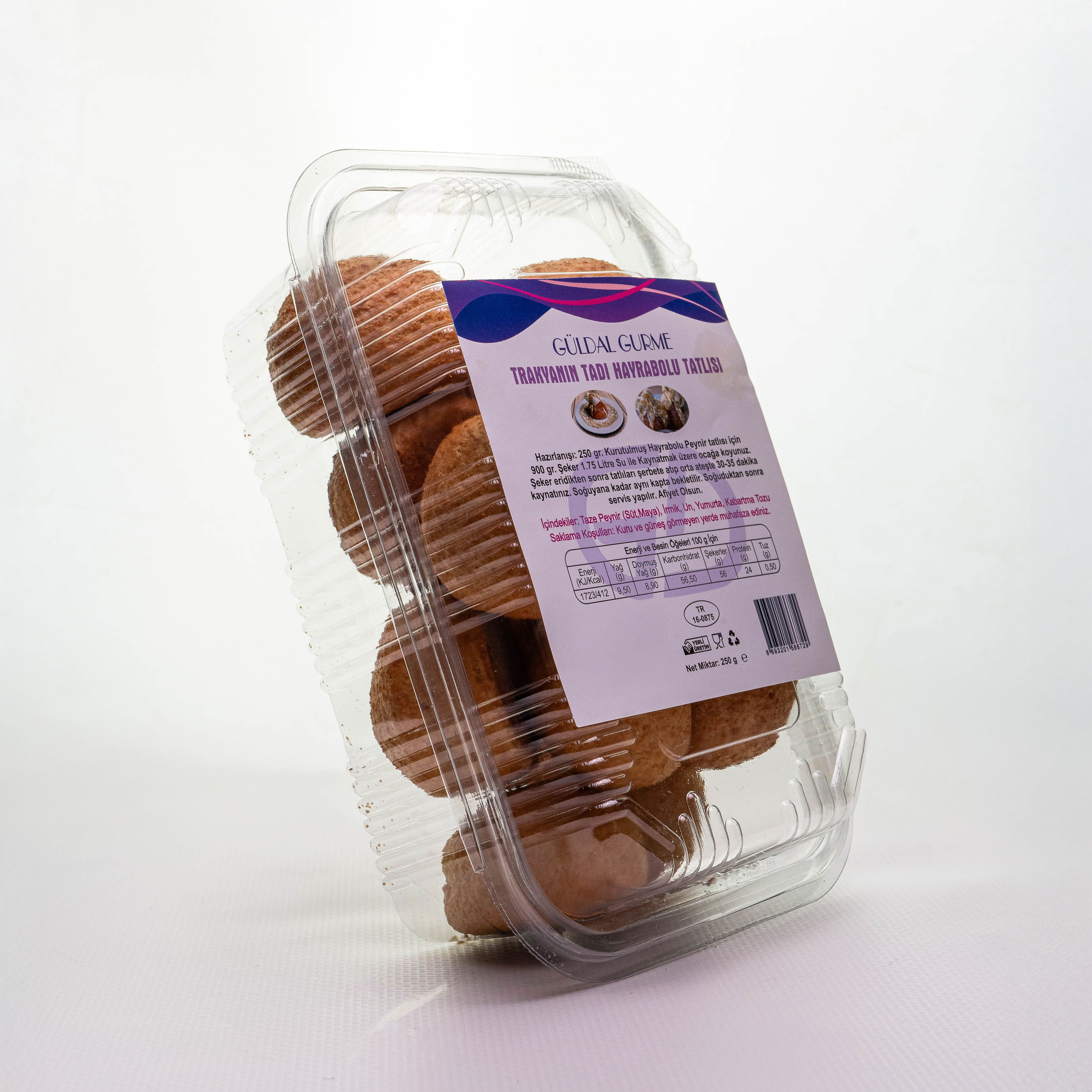 GÜLDAL GURME HAYRABOLU TATLISI 250GR