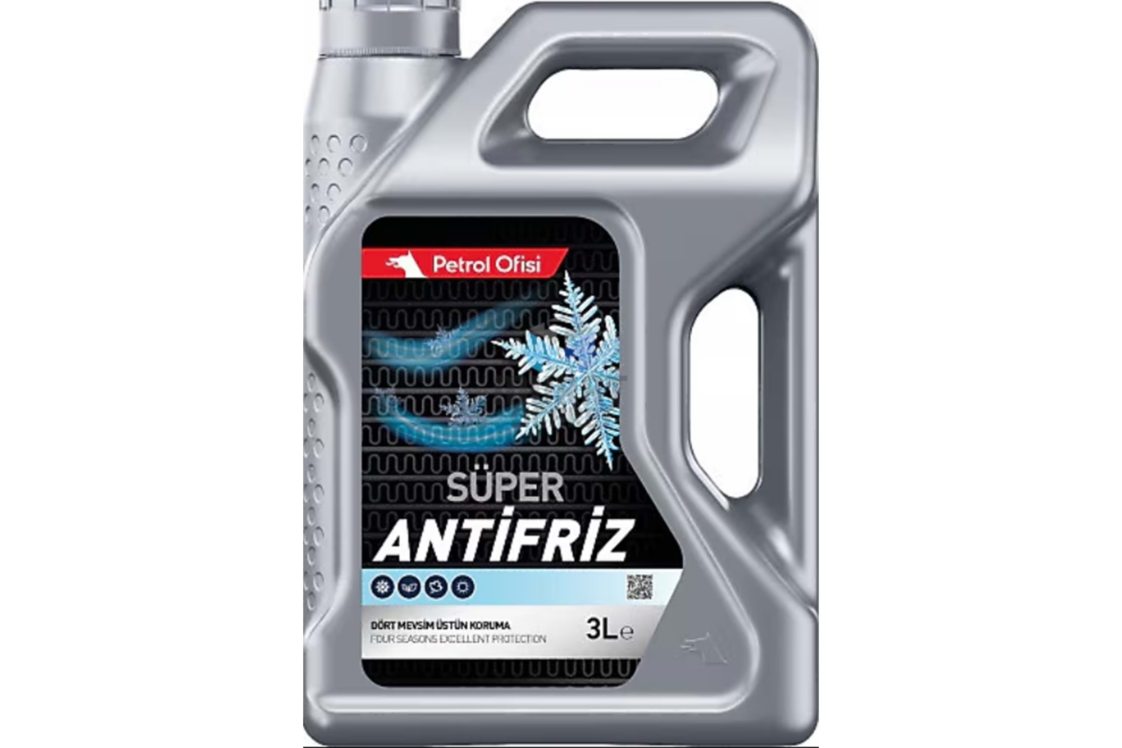 PETROL OFİSİ ANTIFIRIZ  3LT  MAVİ SÜPER