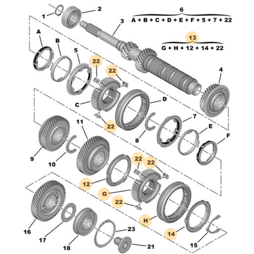 ORIJINAL 5-6 VTES SENKROMEC 235363