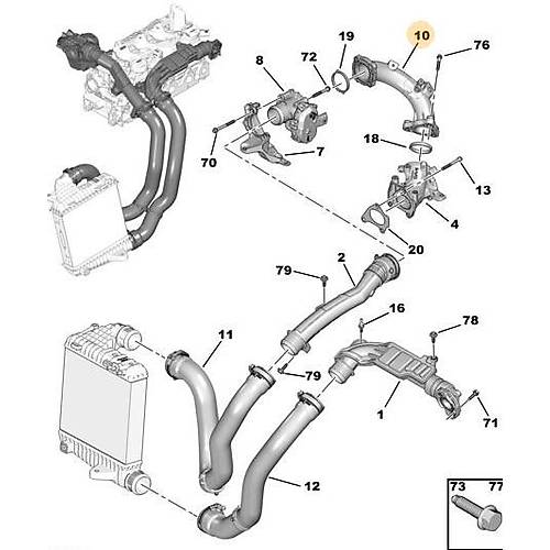 ORIJINAL HAVA KANALI    9813294880