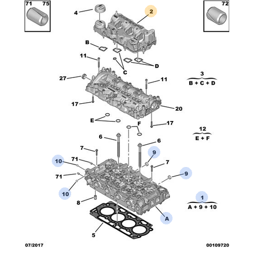 Orijinal Ya� Bu�ar  Ayirici  K�lb�rt�r Kapak  DV5R  9827622780