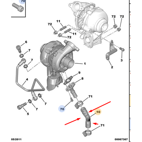 1.6 TURBO GER DN BORUSU 038127