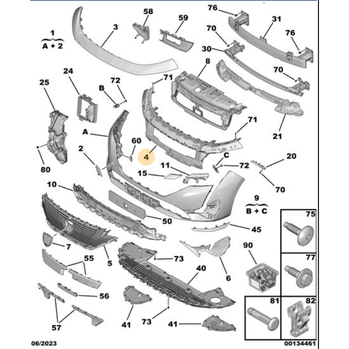 ORIJINAL ON TAMPON IC ISKELET (308-P5)   9837677880