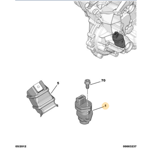ORIJINAL 307 Kilometre Sens�r�    616070