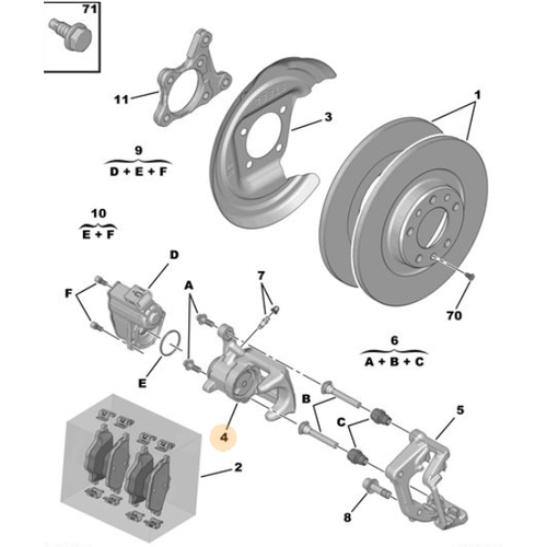 ORIJINAL 308 T9- 308 P5  - 408 SA ARKA FREEN KALPER 1608998980