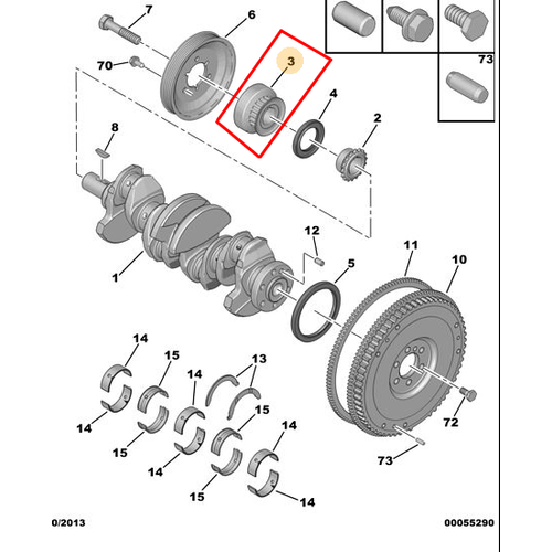 ORIJINAL 307 BENZNL KRANK DL    9674617680