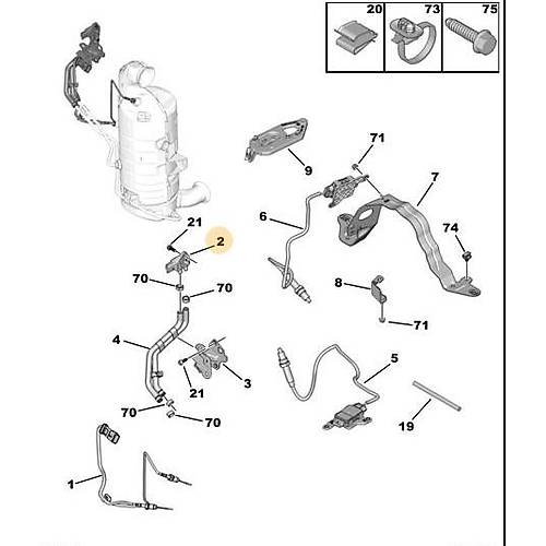 ORIJINAL D�FERANS�YEL BASIN� SENS�R    9677816180