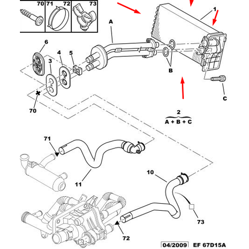 ORIJINAL 307 Kalorifer Radyat�r�   6448N5