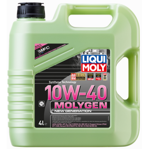 10W40  MOLYGEN NEW GENERATION 4LT  / MOTOR YA