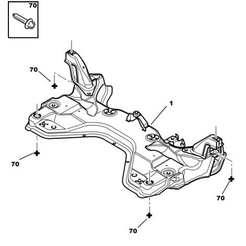 ORIJINAL 307 Motor Travers   3502FH