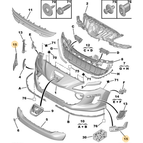 Orijinal n Tampon Mesnet Takm 308 T7   7416G2