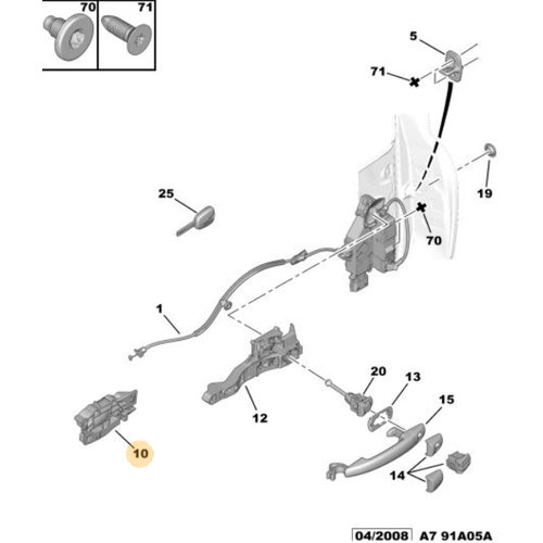 Orijinal 207 Kap  Ama Kolu Sa   9144A4