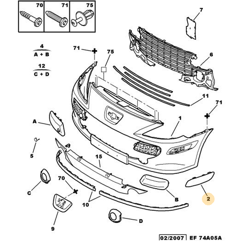 ORIJINAL Sol �n Tampon Band� Yeni Kasa 7452GY