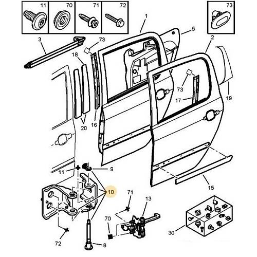 ORIJINAL 307 Sa� �n Kap� Mente�esi Alt    9035G4