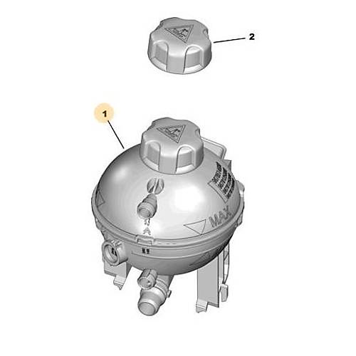 ORIJINAL 1.5-EP6  YEDEK SU DEPOSU