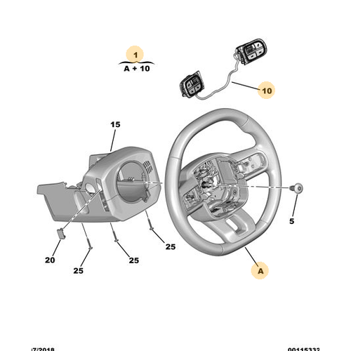 Orijinal Direks�yon Simidi    98223644Zd