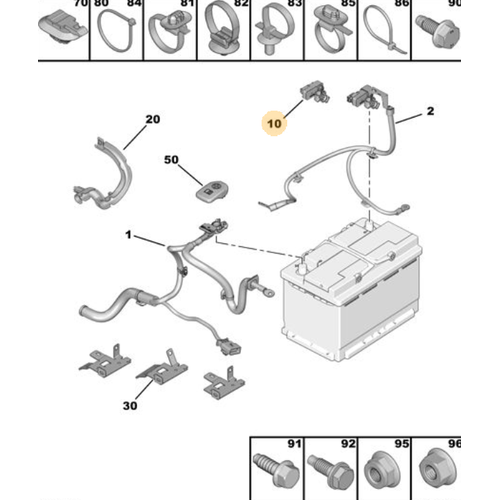 Orijinal Ak Elektronik Kutu DS4 408   9838135480