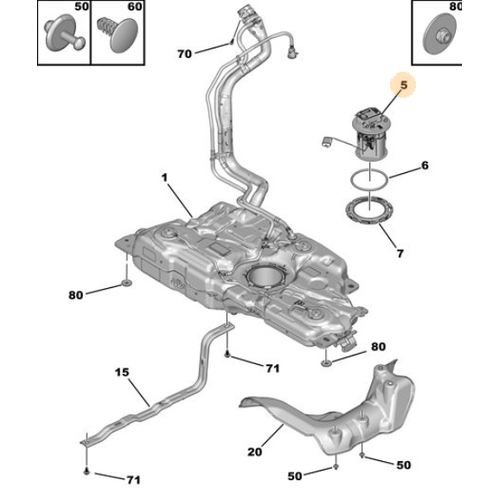 ORIJINAL 1.2 308P5 - 408 DEPO AMANDIRA 9830956580