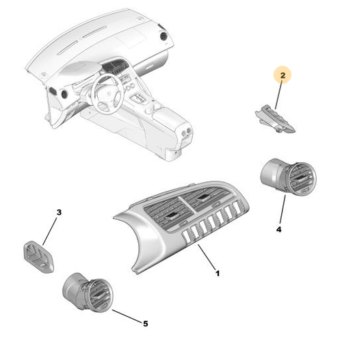 Orijinal Torpido st Difzr Sa 3008 T84 5008 T87  8265HL