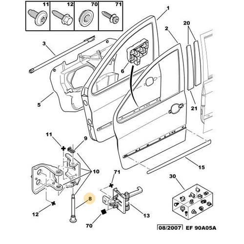 ORIJINAL 307 Kap� Mente�e Pimi   904445