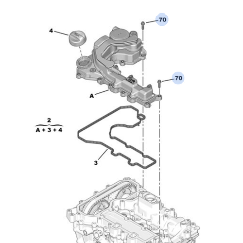 ORIJINAL 1.2 TURBO YA KAPAK  EB2DTS 9675477380