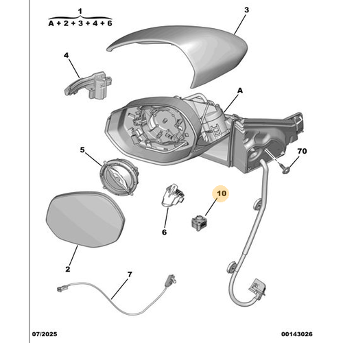 Orijinal 360 Panoramik G�rsel Kamera 308 P5 408 5008 P74 9847393680