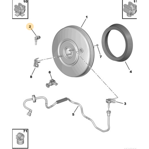 Orijinal 5008 Westinghouse  Rekor P87E  9811535180