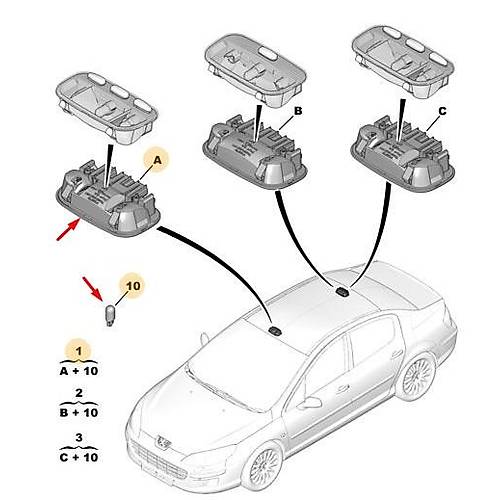 ORIJINAL 307 �n Tavan Lambas�    6362N2